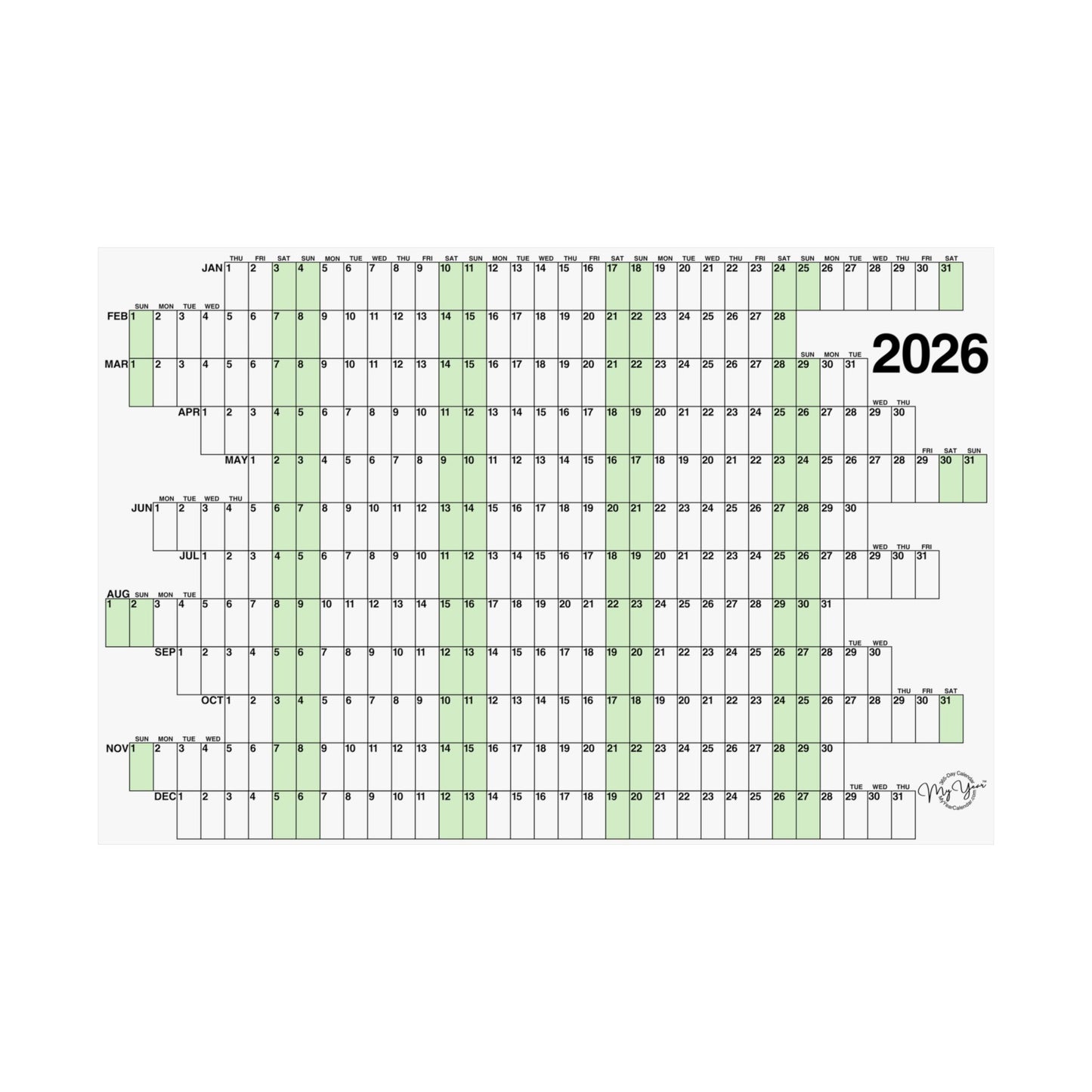 2026 Green Weekends