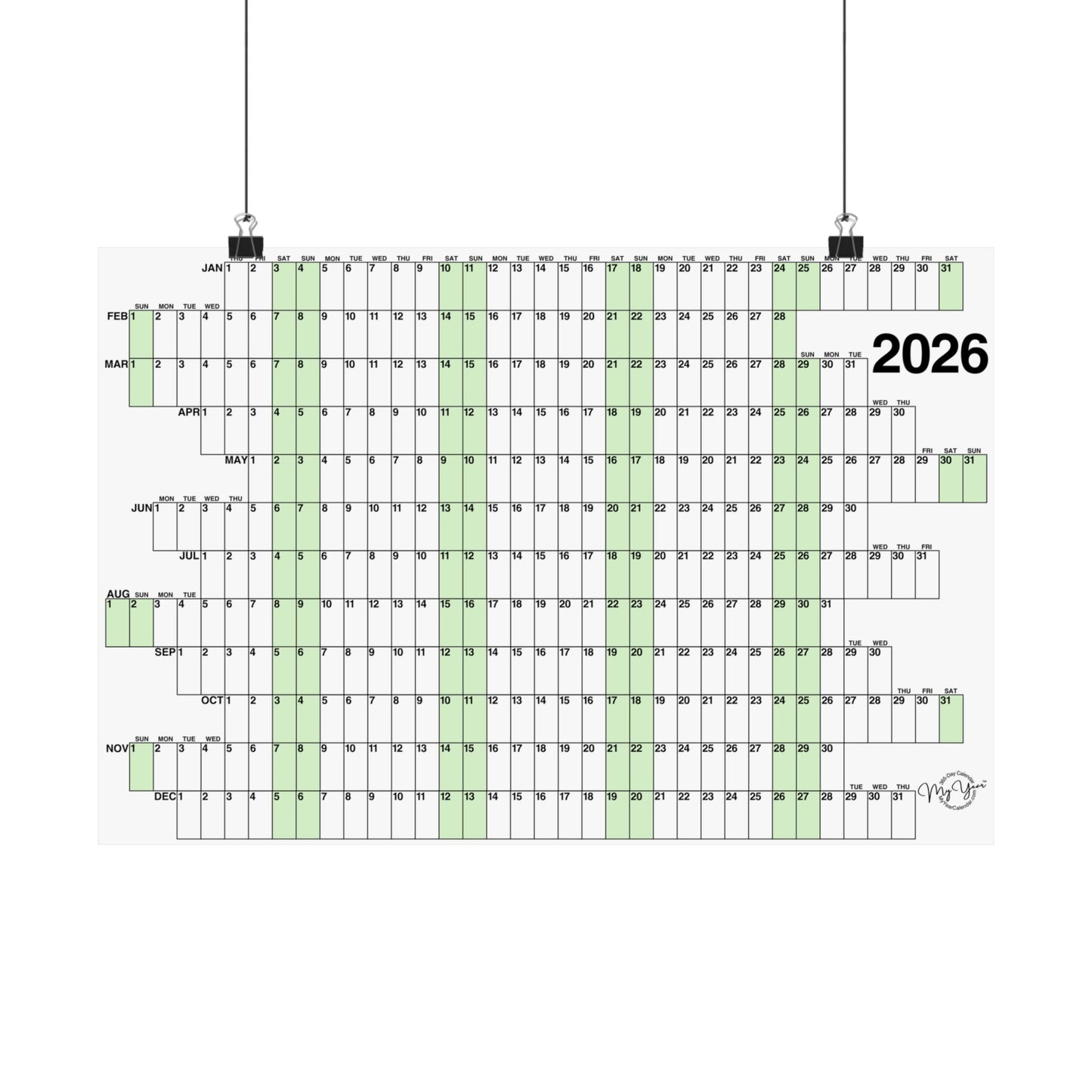 2026 Green Weekends