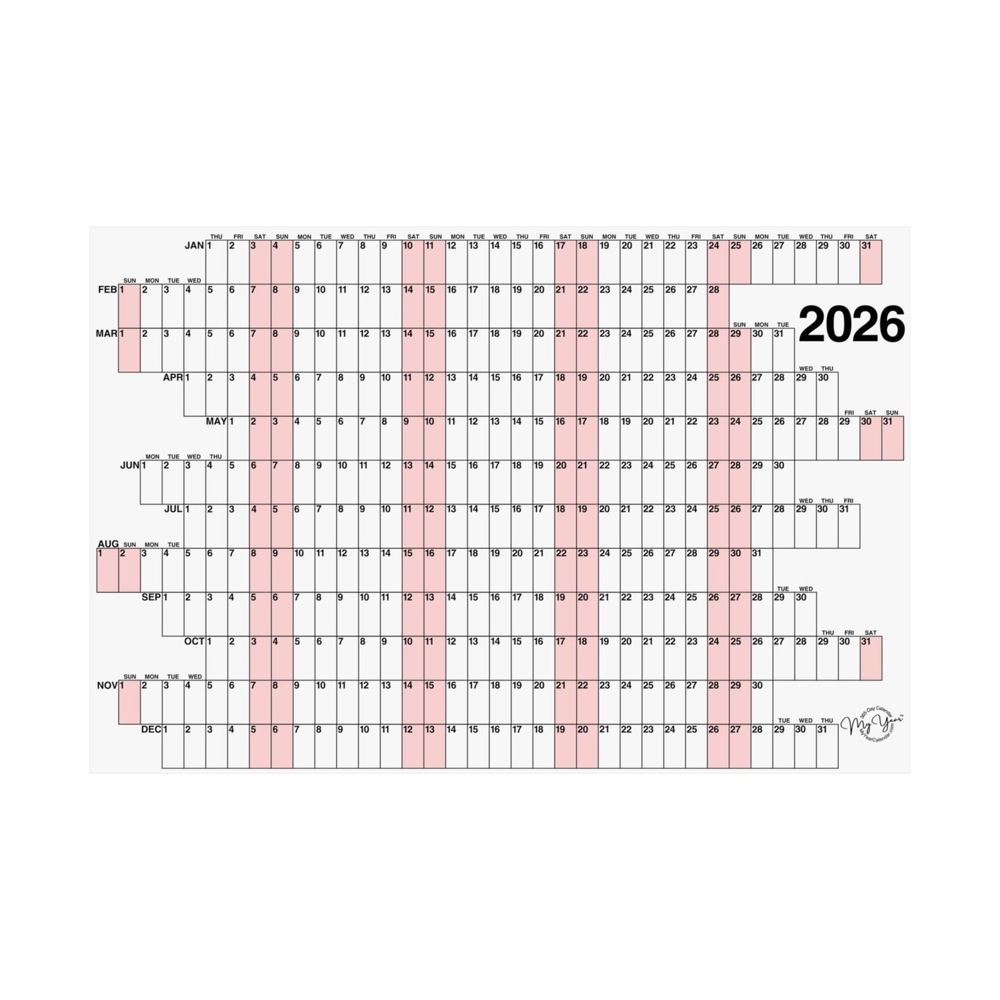 2026 Pink Weekends
