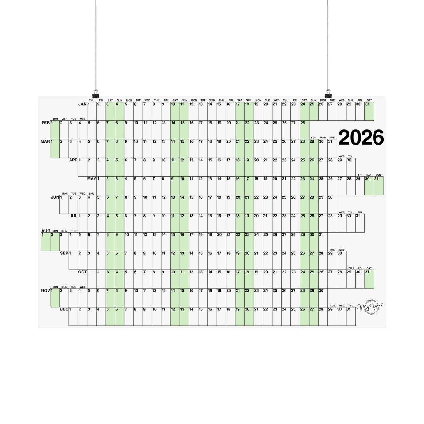 2026 Green Weekends