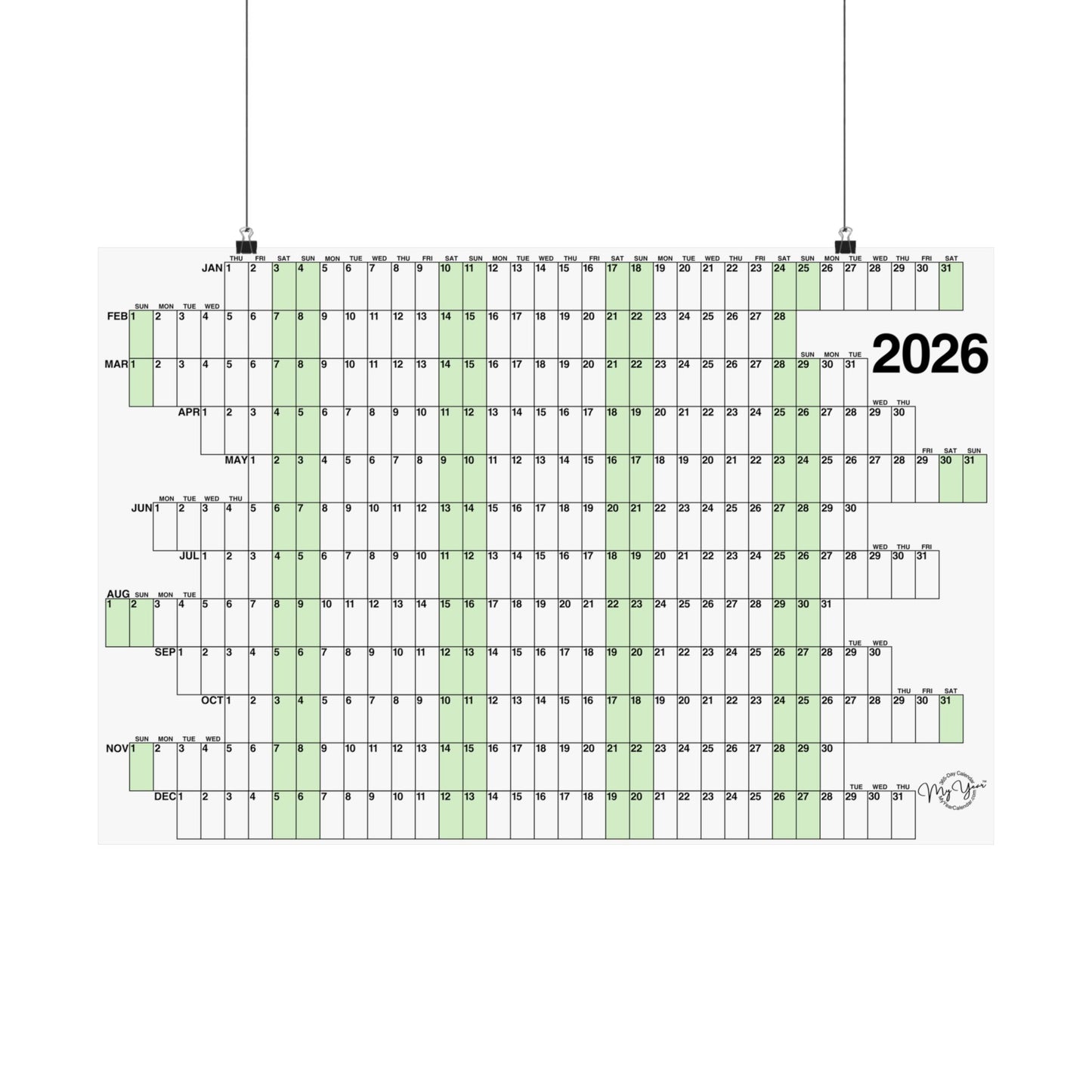 2026 Green Weekends